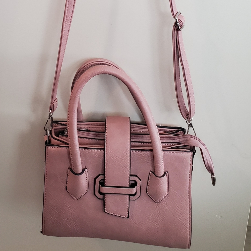 K Carroll Light Pink Square Purse